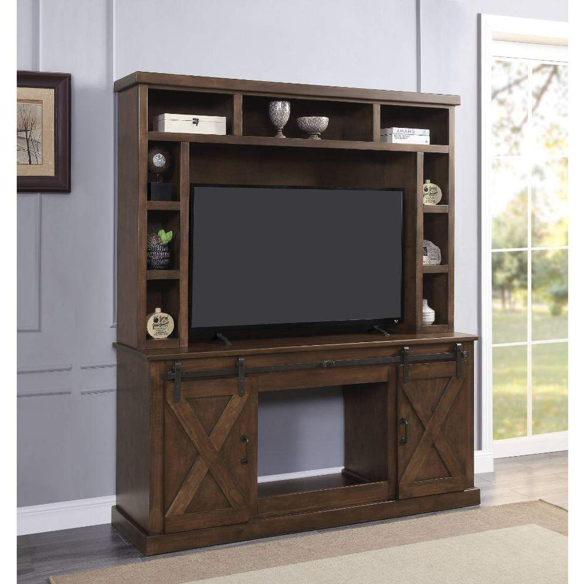 91628 Aksel Entertainment Center - Include 91617Fir