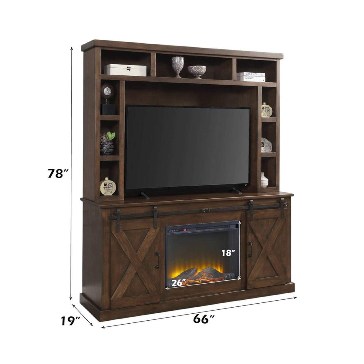 91628 Aksel Entertainment Center - Include 91617Fir
