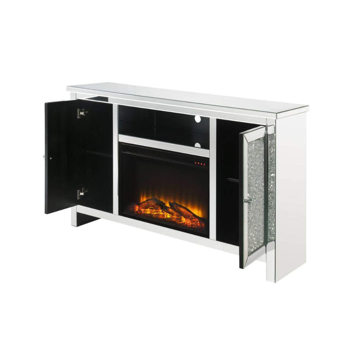 91775 Noralie TV Stand with Fireplace