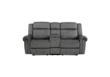 9204CC-2 Brennen Double Reclining Love Seat with Center Console