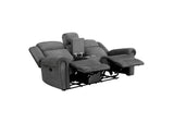 9204CC-2 Brennen Double Reclining Love Seat with Center Console