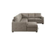 9206BRKIT3LC3R Elton 3-Piece Sectional with Pull-out Bed and Left Chaise with Hidden Storage