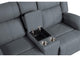 9207GPB-2PW Camryn Power Double Reclining Love Seat with Center Console