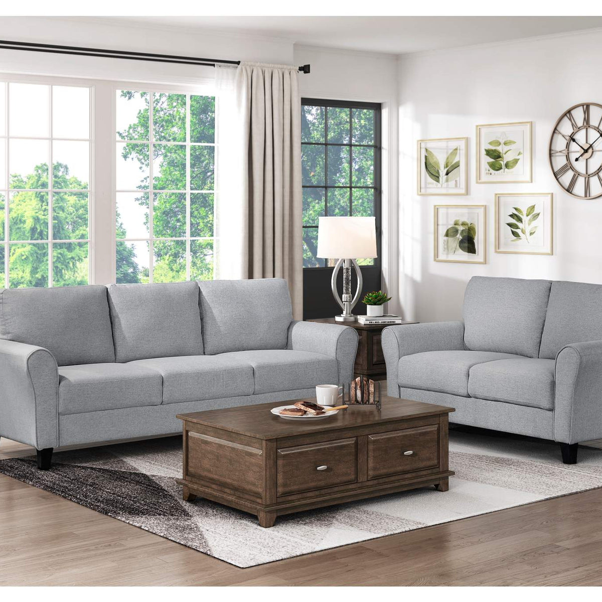 9209DG-2 Ellery Love Seat