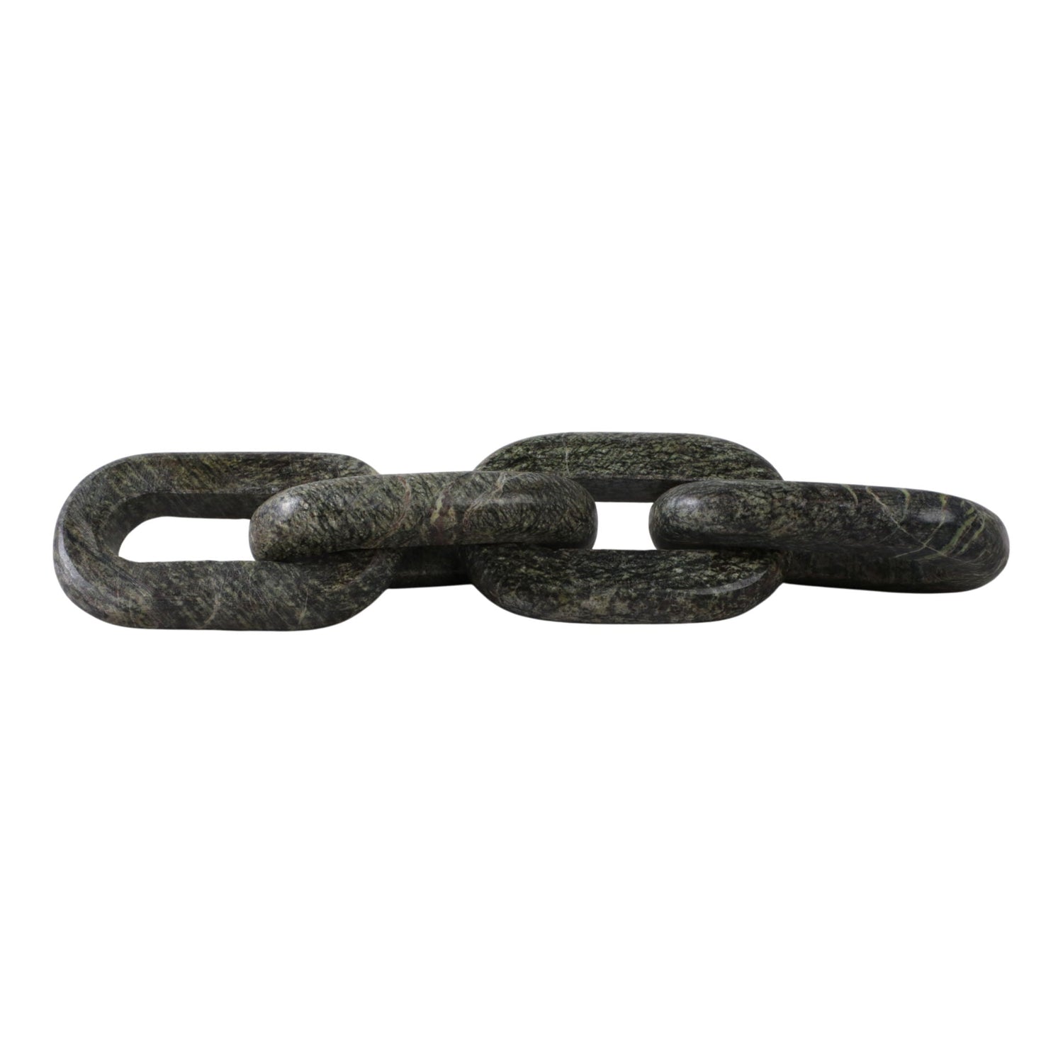 Link Marble Chain - Forest Green