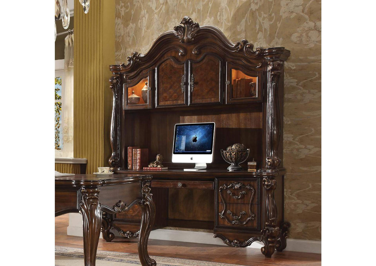 92284 Versailles Executive Computer Desk with Hutch