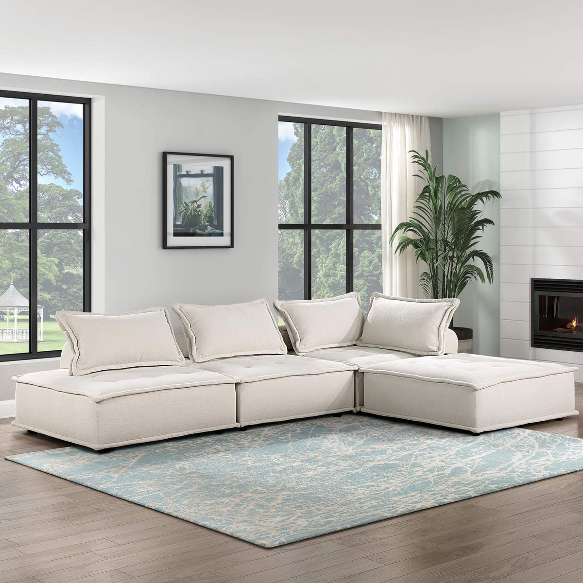 9237BE-1 Inman Modular Accent Chair