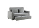9238GY-3CL Alta Convertible Studio Sofa with Pull-out Bed