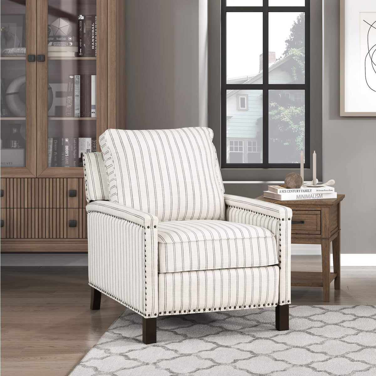 9257-1 Landrum Push Back Reclining Chair