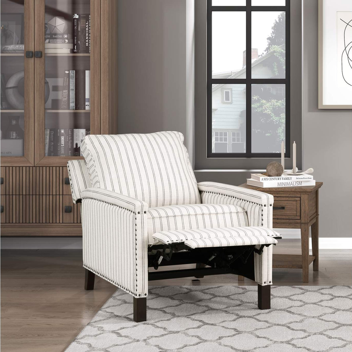 9257-1 Landrum Push Back Reclining Chair