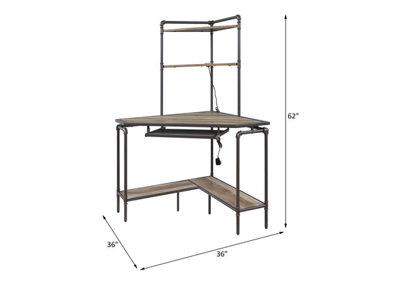 92620 Deliz Computer Desk with USB