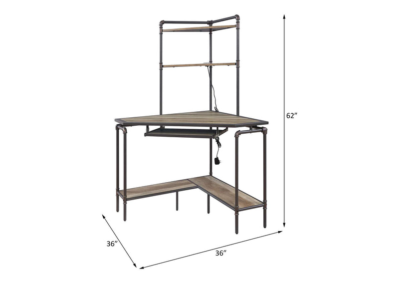 92620 Deliz Computer Desk with USB