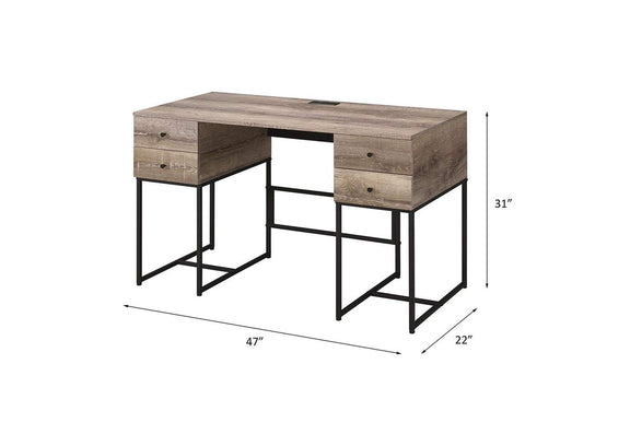 92640 Desirre Writing Desk with USB