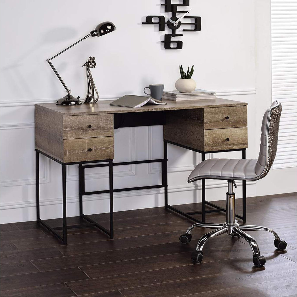 92640 Desirre Writing Desk with USB