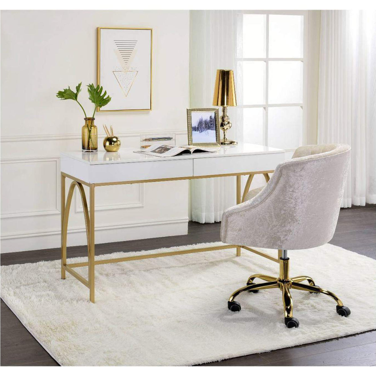 92660 Lightmane Writing Desk - Same Ac00900