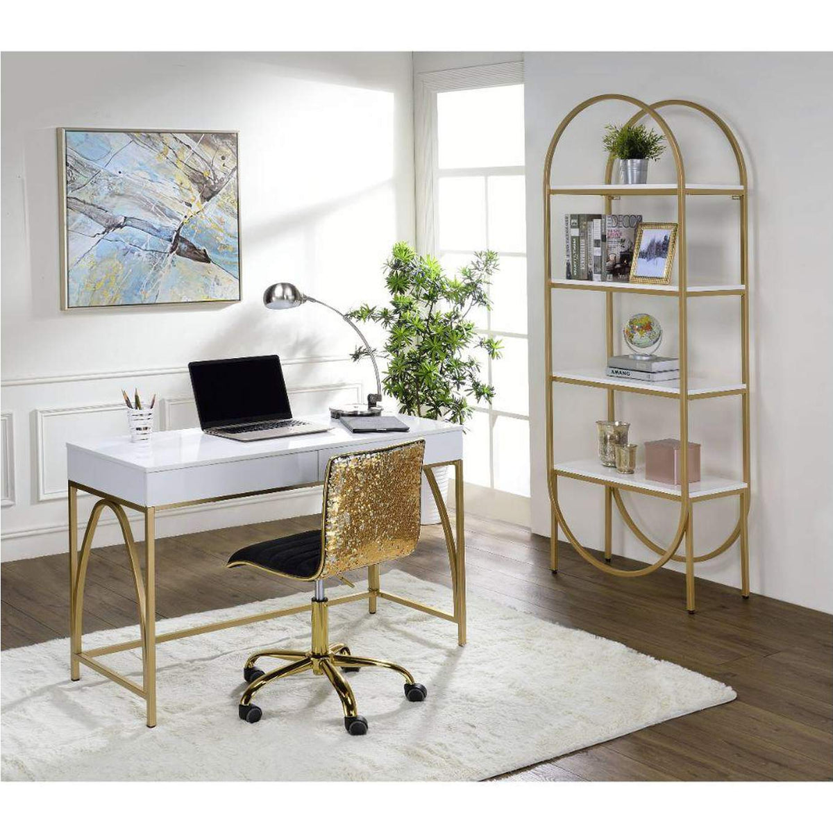 92660 Lightmane Writing Desk - Same Ac00900