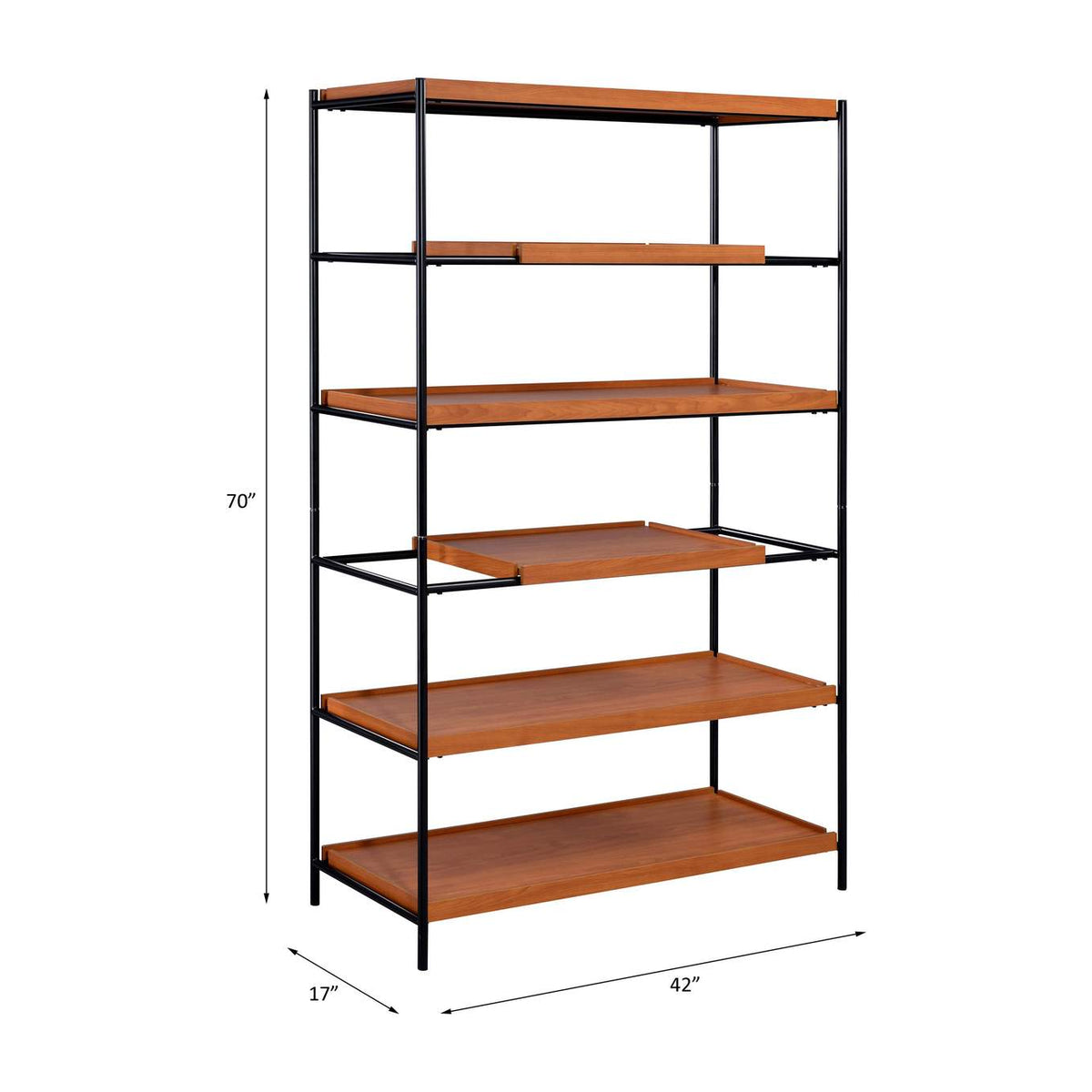 92677 Oaken Bookshelf