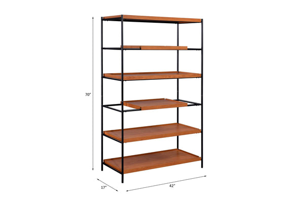 92677 Oaken Bookshelf