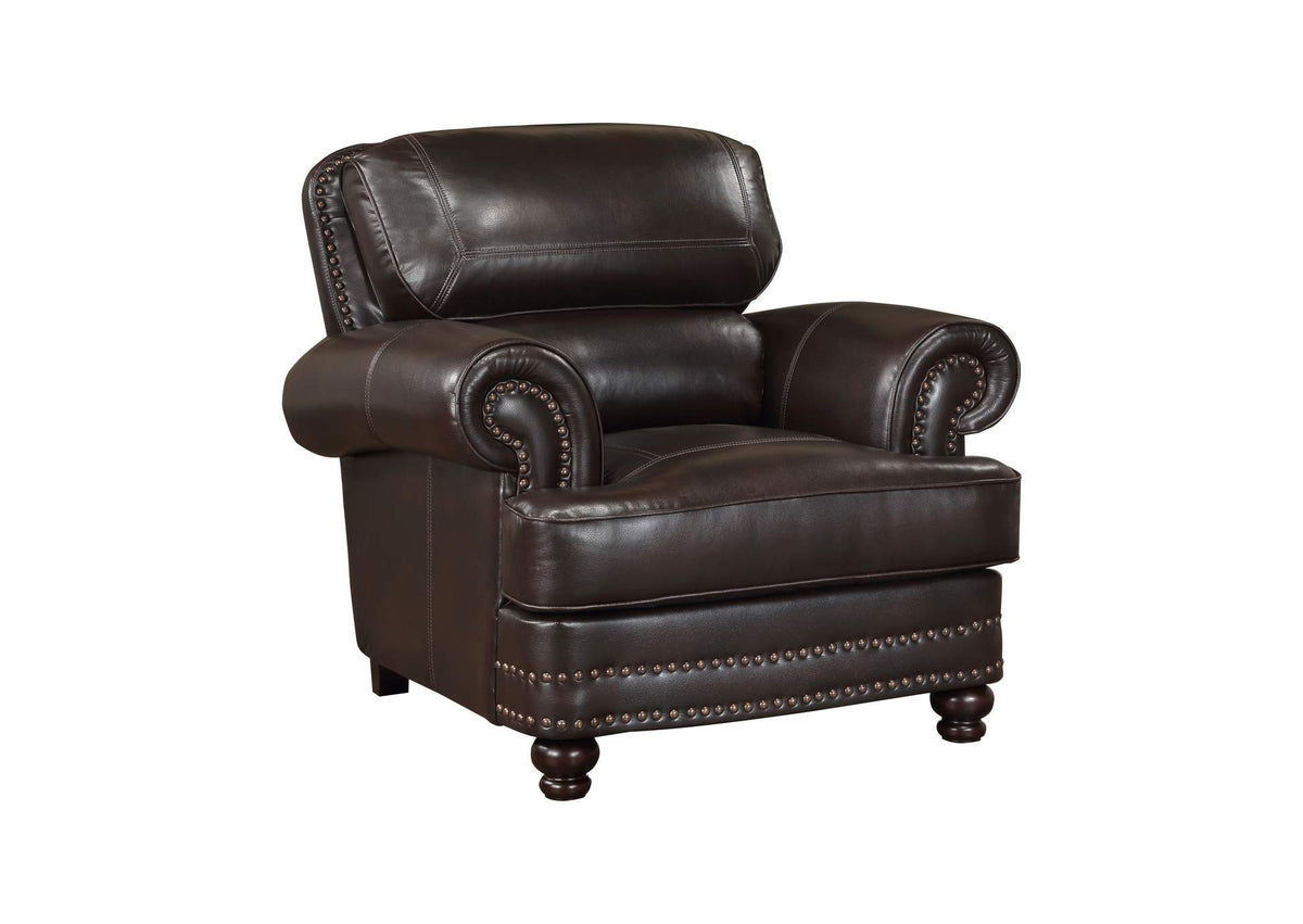 9268BRW-1 Milford Chair