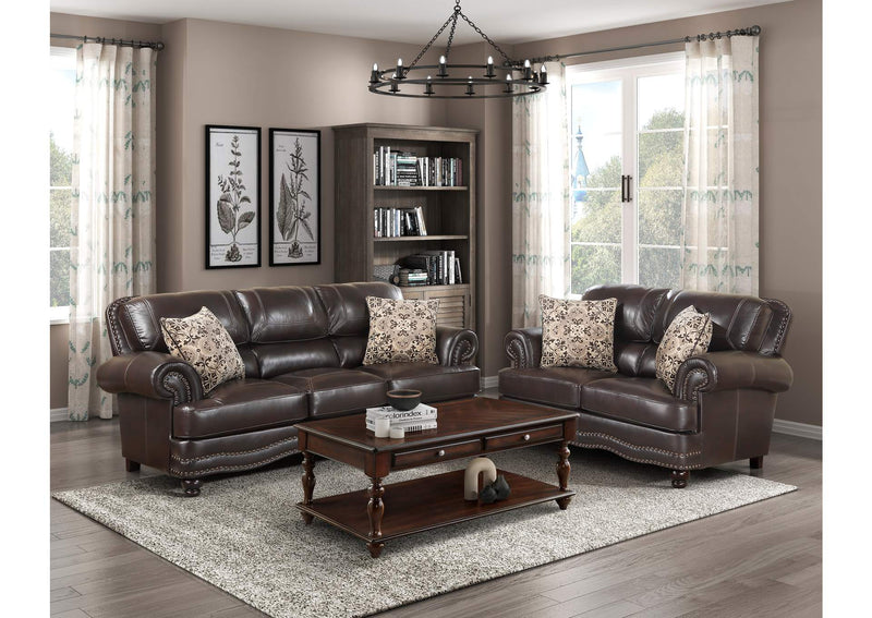 9268BRW-1 Milford Chair