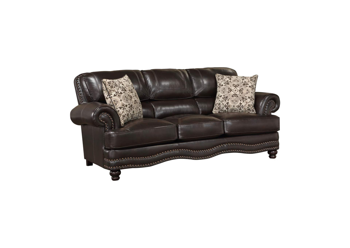 9268BRW-3 Milford Sofa