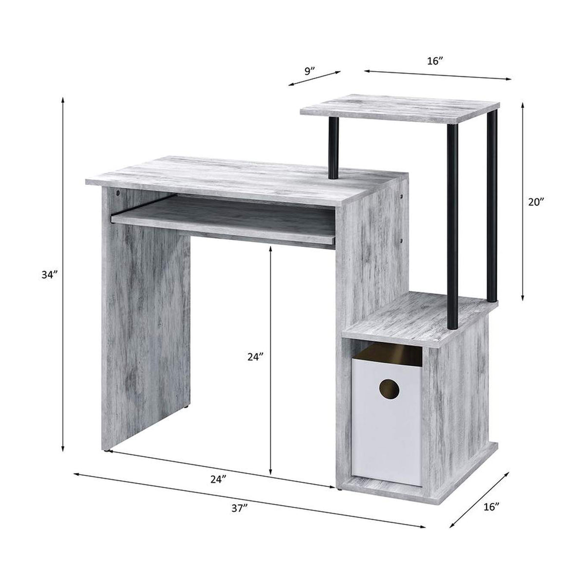 92762 Lyphre Computer Desk