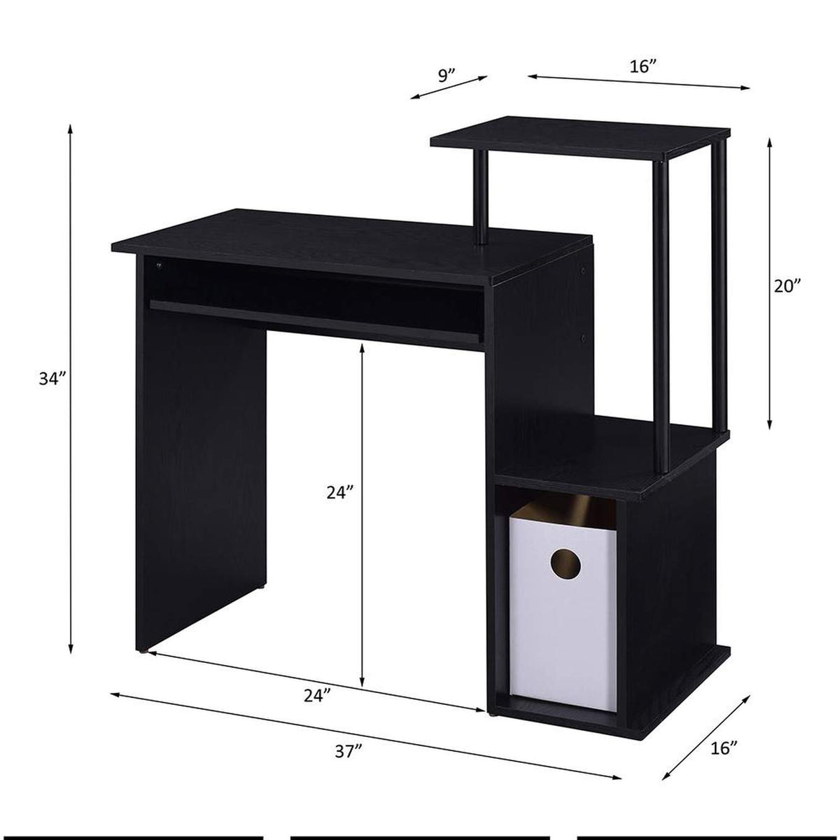 92764 Lyphre Computer Desk