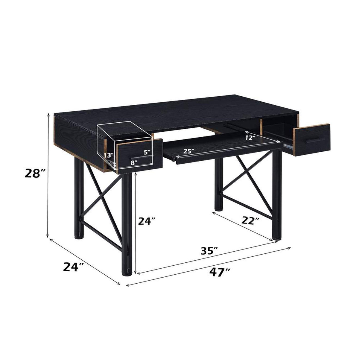 92799 Settea Computer Desk