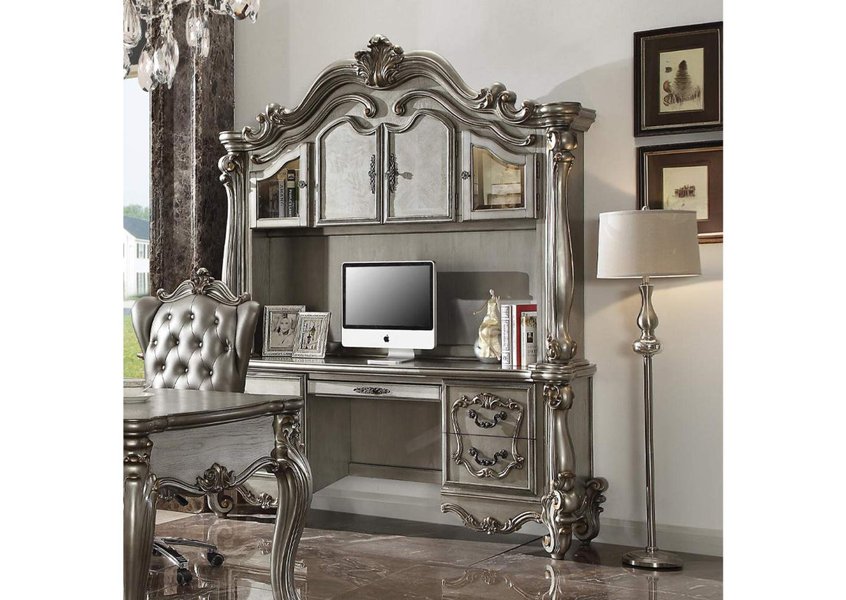 92824 Versailles Executive Computer Desk with Hutch