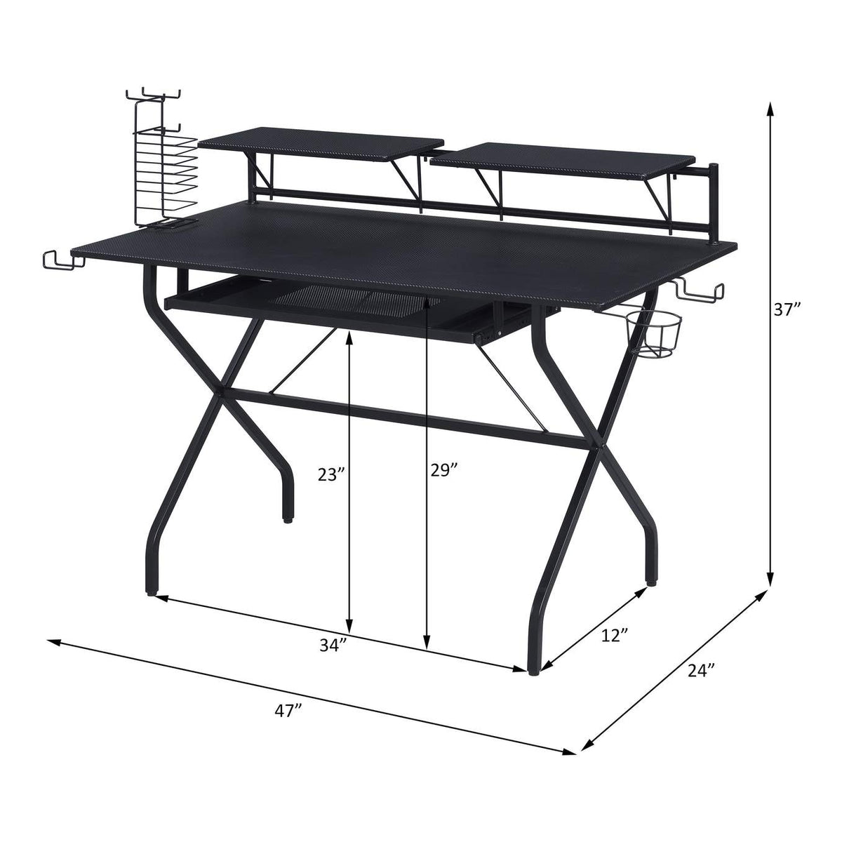 92870 Hartman Gaming Desk