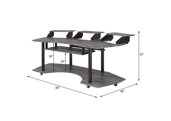 92895 Eleazar 83" Music Studio Desk