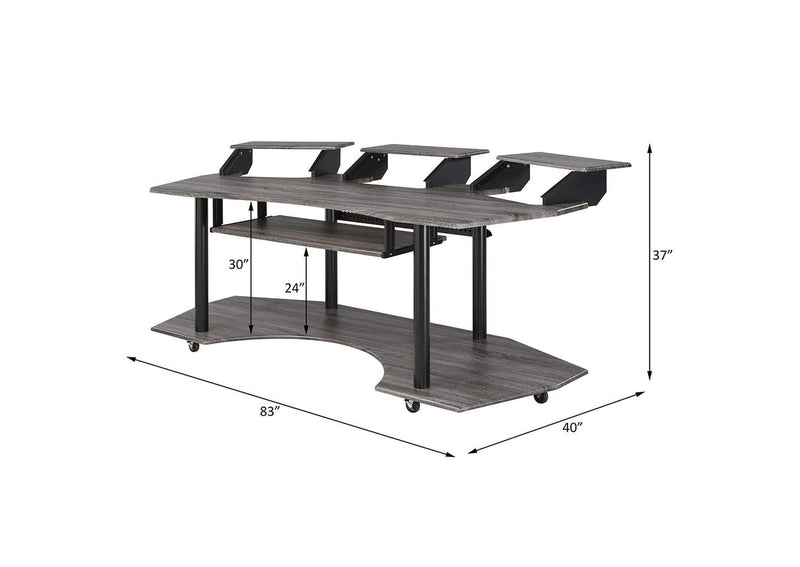 92895 Eleazar 83" Music Studio Desk