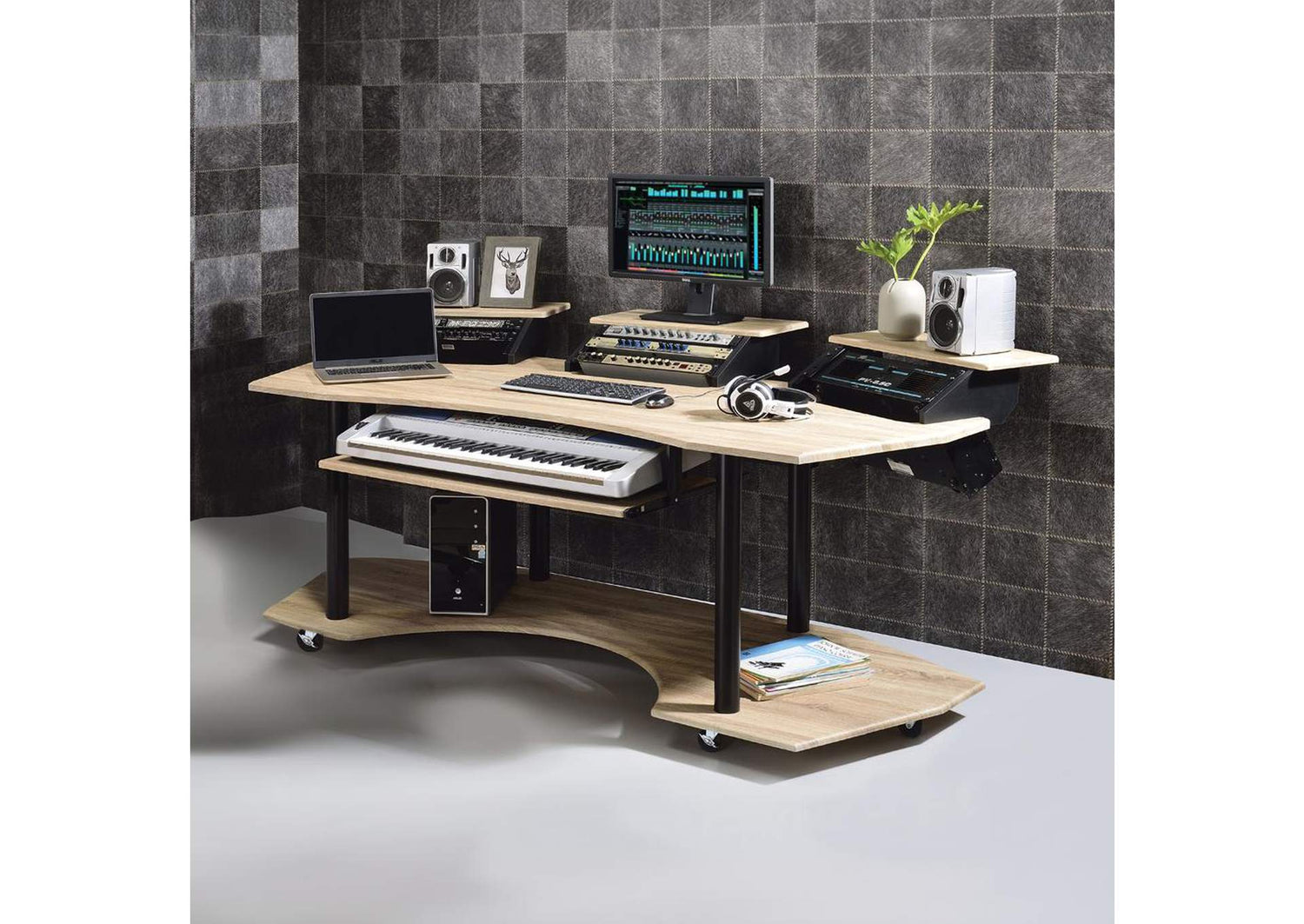 92897 Eleazar 83" Music Studio Desk