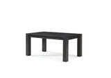 3FT361 Meadow Solid Wood Rectangle Table In Graphite