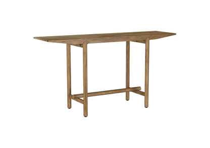 930128 Darius Solid Wood Entryway Console Table Natural Mango
