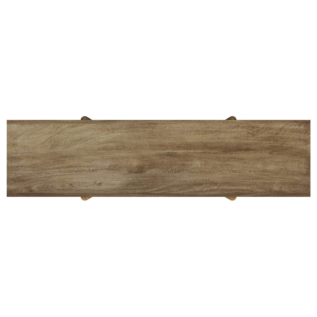 930128 Darius Solid Wood Entryway Console Table Natural Mango