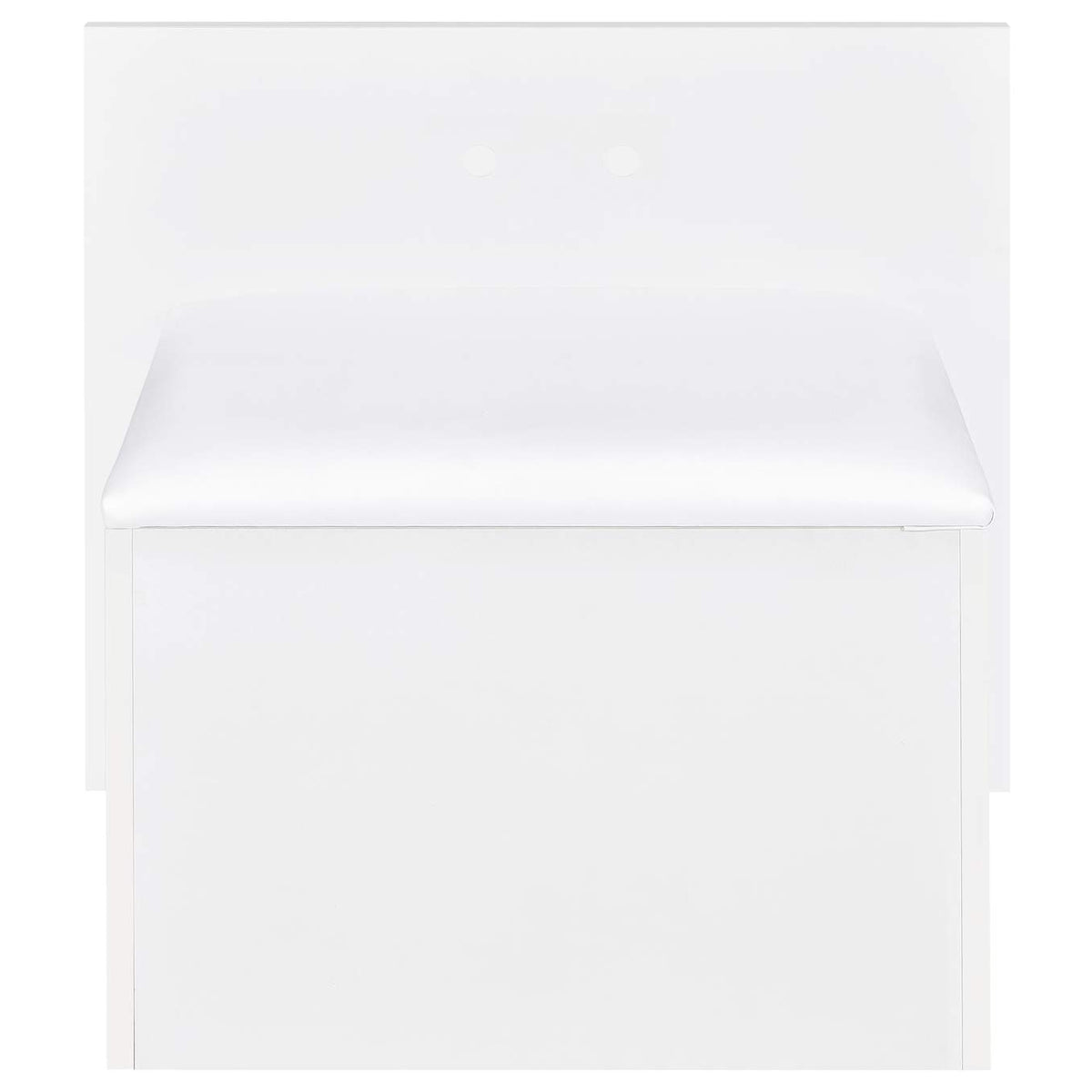 930218 Flora 2-drawer Vanity Set with LED Mirror White High Gloss