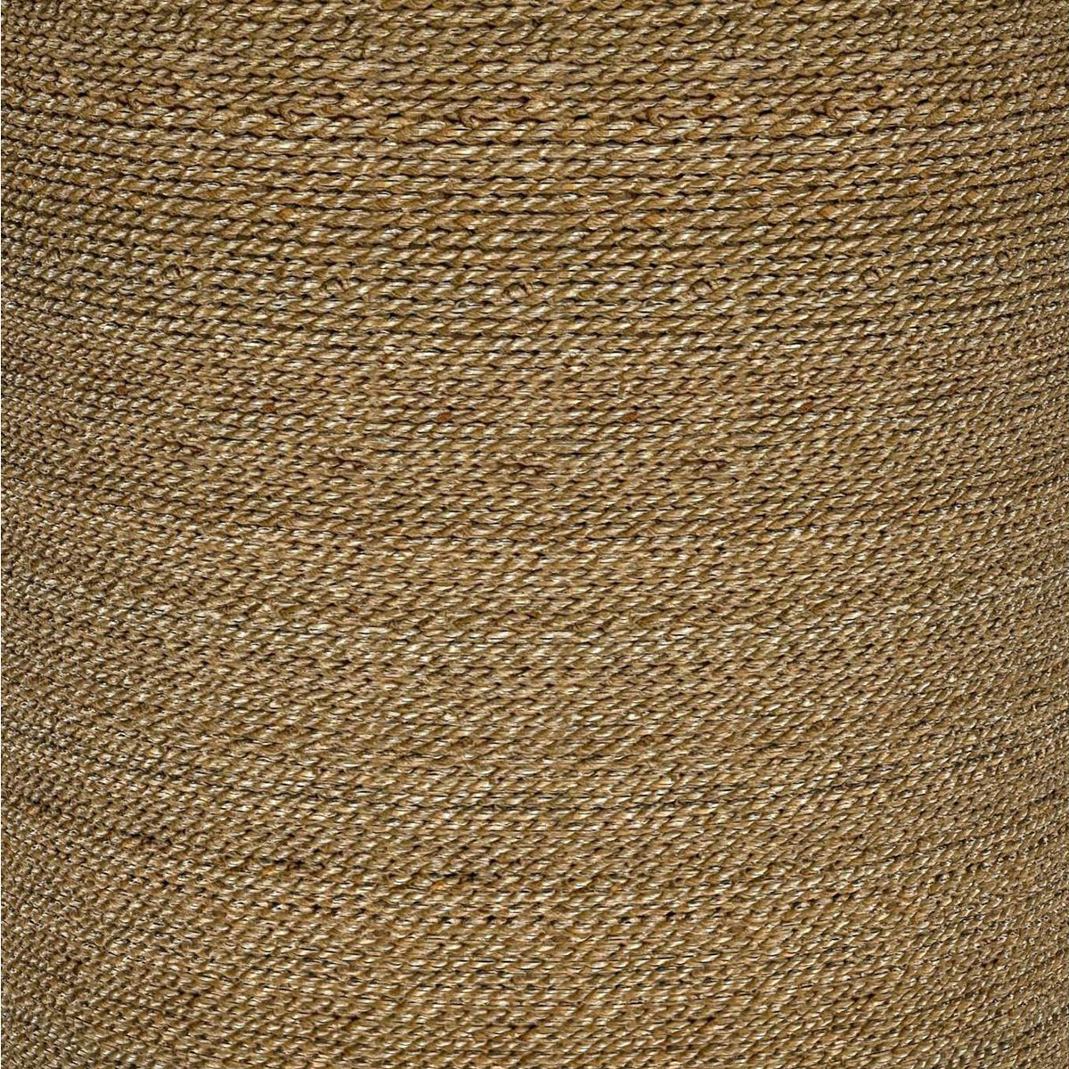 930270 Halden Round Woven Seagrass Accent Side Table Light Brown