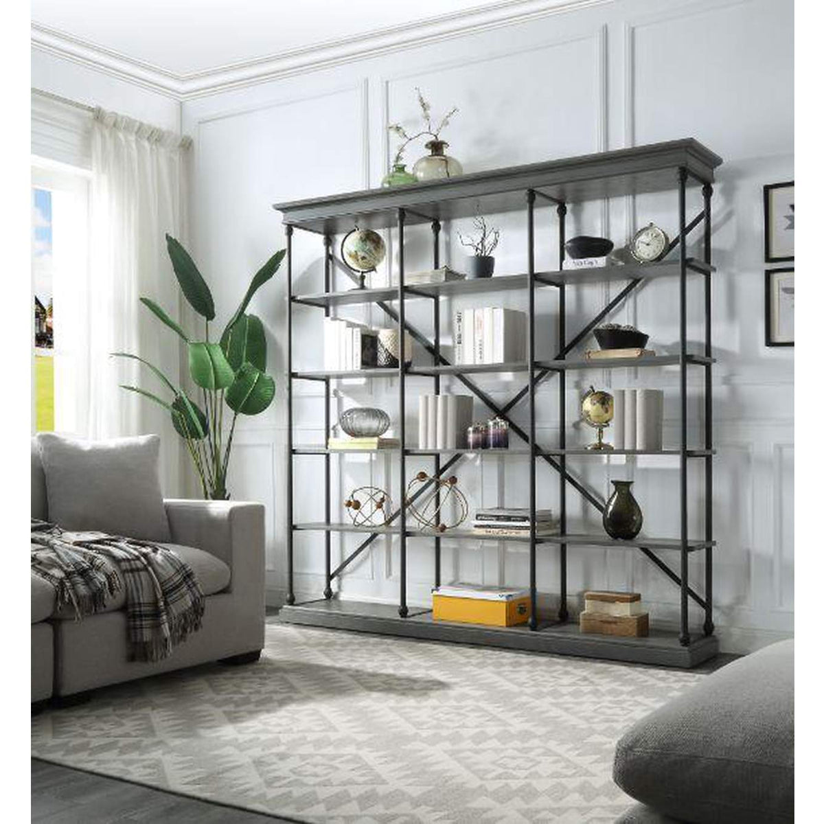 93038 Rukia 84" Bookshelf