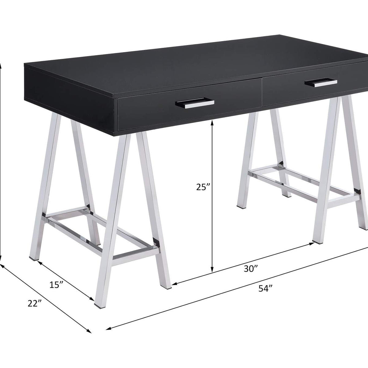 93045 Coleen Writing Desk with USB