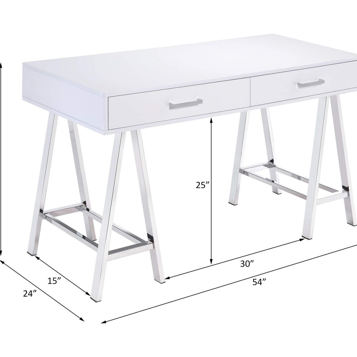 93047 Coleen Writing Desk with USB