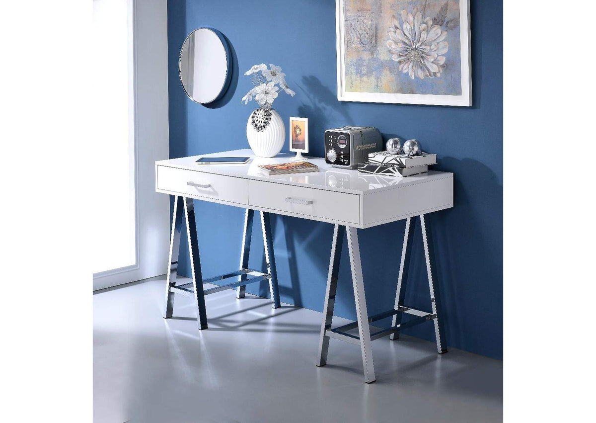 93047 Coleen Writing Desk with USB