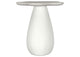 930616 Perth 20-inch Side Table with Cloud-Shaped Top Off White