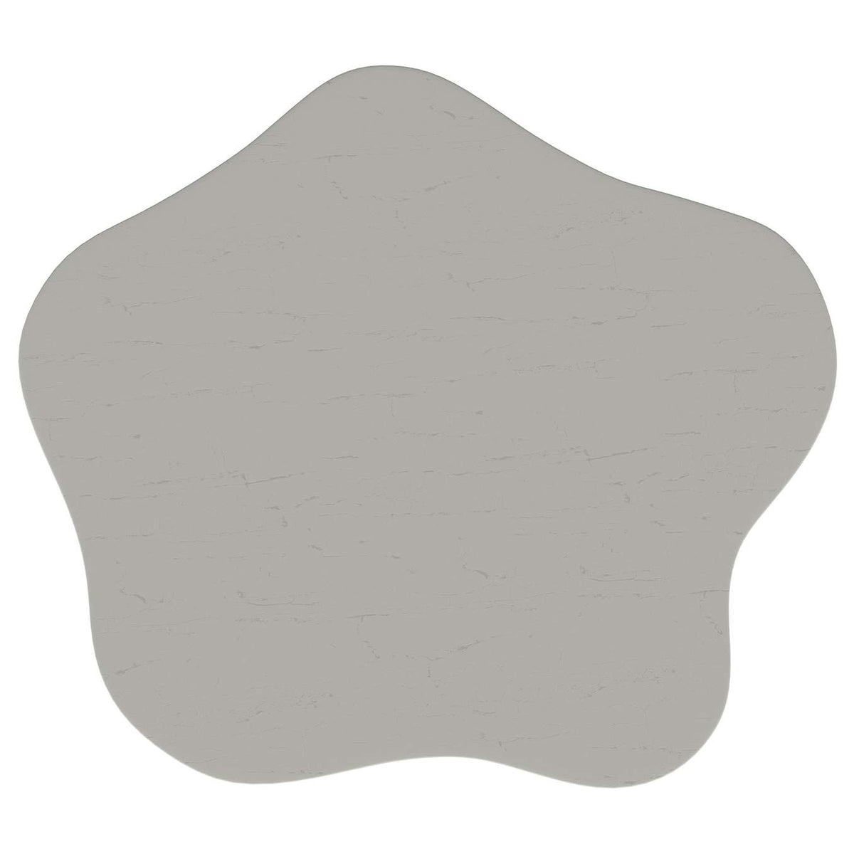 930616 Perth 20-inch Side Table with Cloud-Shaped Top Off White