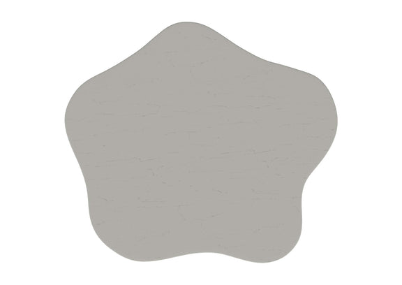 930616 Perth 20-inch Side Table with Cloud-Shaped Top Off White