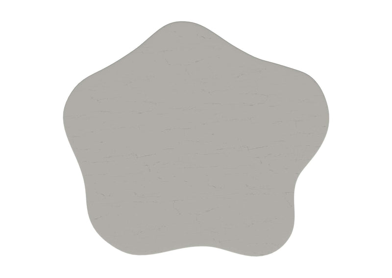 930616 Perth 20-inch Side Table with Cloud-Shaped Top Off White