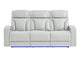 U8611-BLANCHE_SIL-PRS_W_PHR_LED U8611 BLANCHE SILVER POWER REC SOFA WITH PHR AND LED