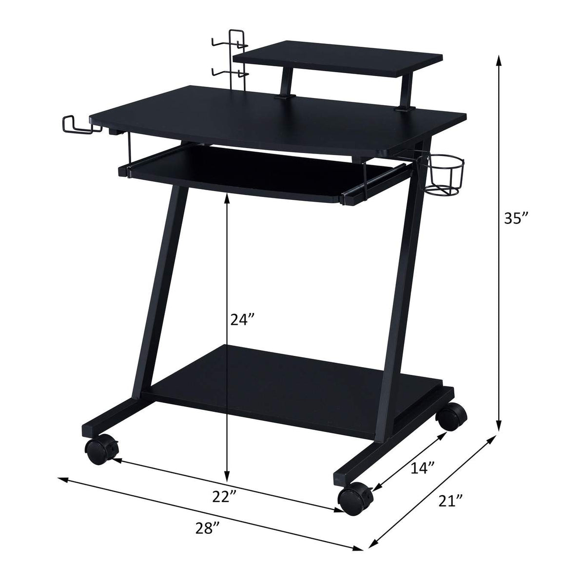 93127 Ordrees Gaming Desk