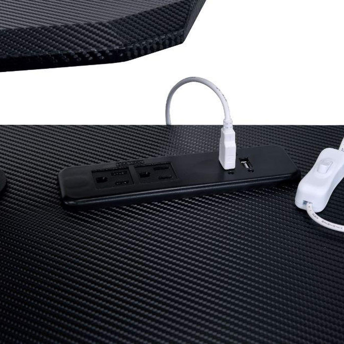 93132 Vildre Gaming Desk with USB
