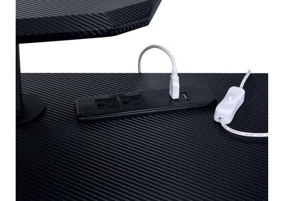 93132 Vildre Gaming Desk with USB